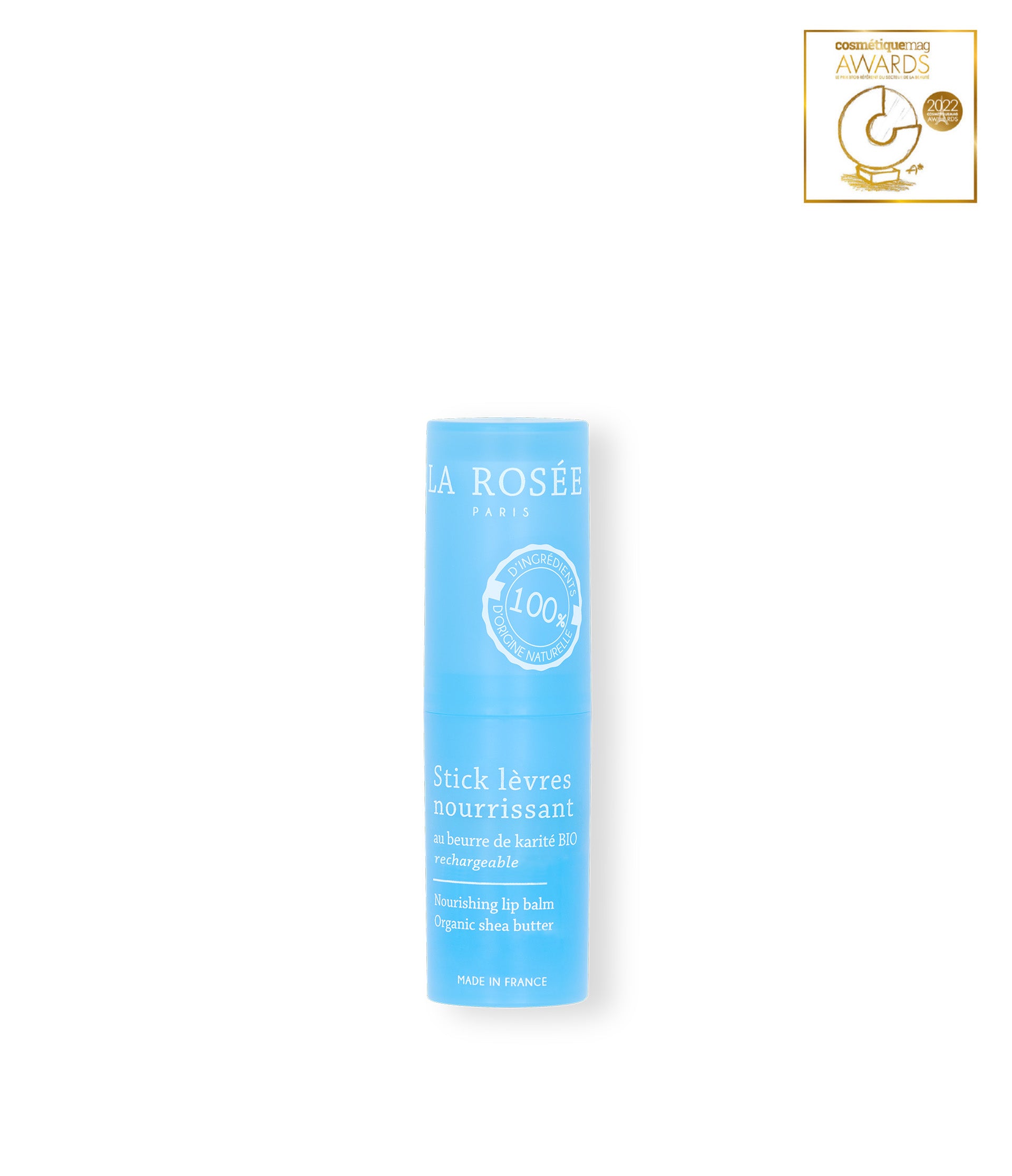 La Rosée Stick lèvres nourrissant rechargeable 4,5 g