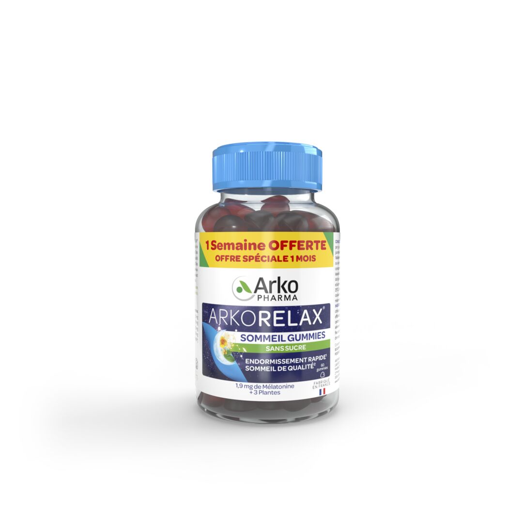 Arkopharma Arkorelax® Sommeil Gummies - 1 mois dont 1 semaine OFFERTE - Anti gaspillage