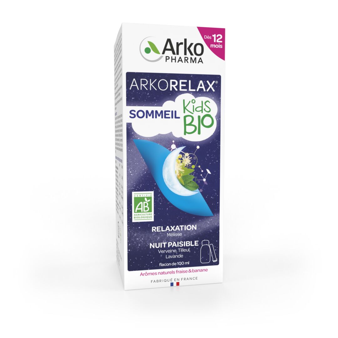 Arkopharma Arkorelax® Sommeil Kids BIO 100 ml / Fraise / Banane