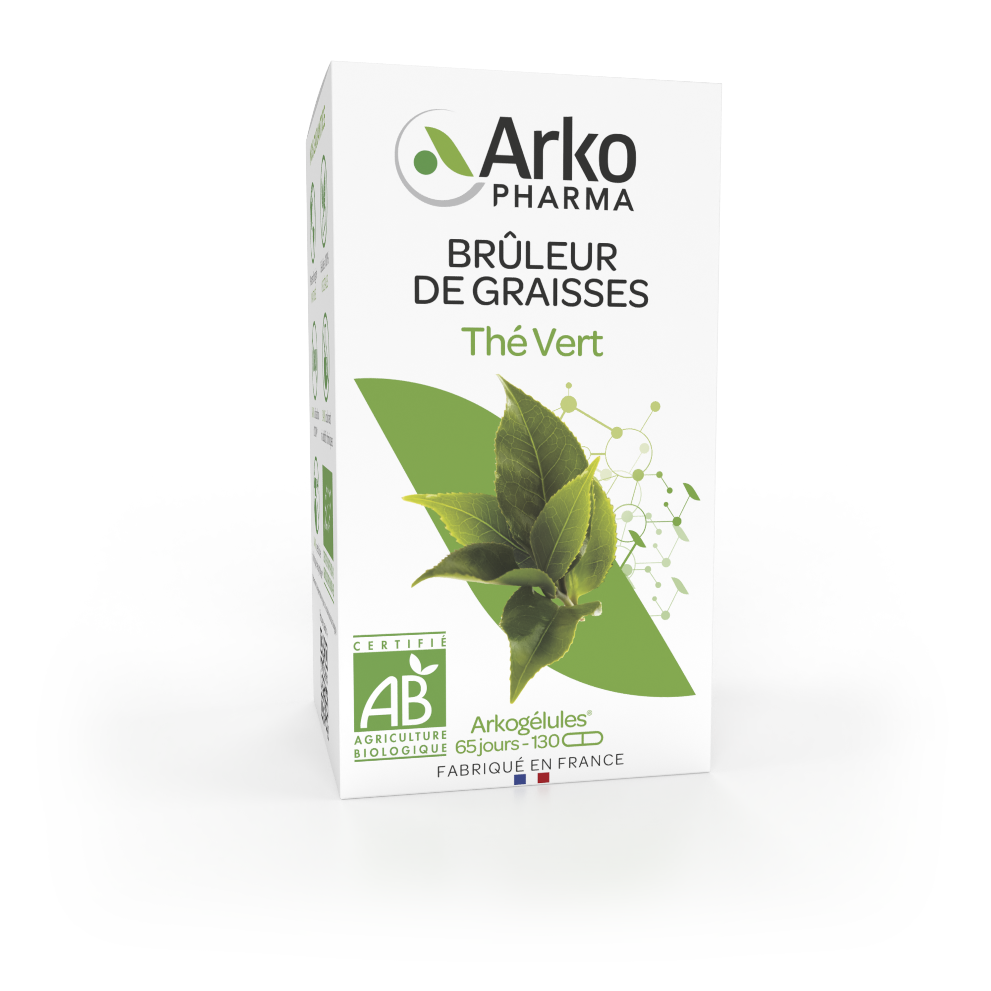 Arkopharma Arkogélules® BIO Thé vert 130 gélules