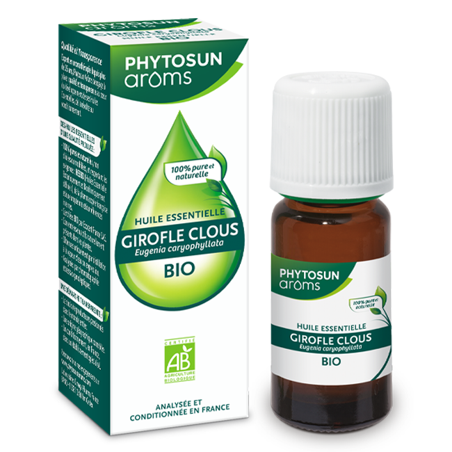 Phytosun Arôms Huile essentielle Girofle clous Bio 10 ml