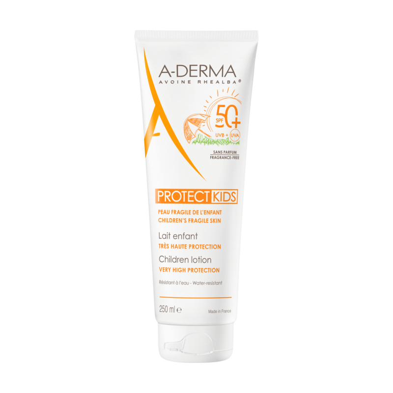 A-Derma Protect Lait solaire enfant SPF50+ 250 ml