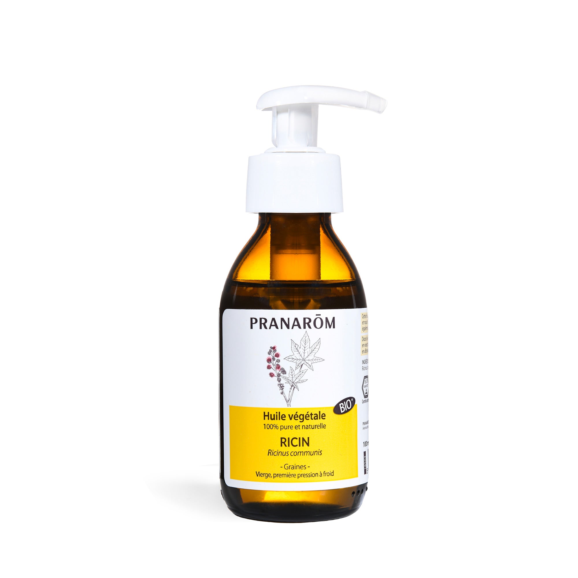 Pranarôm Huile végétale de Ricin BIO 100 ml