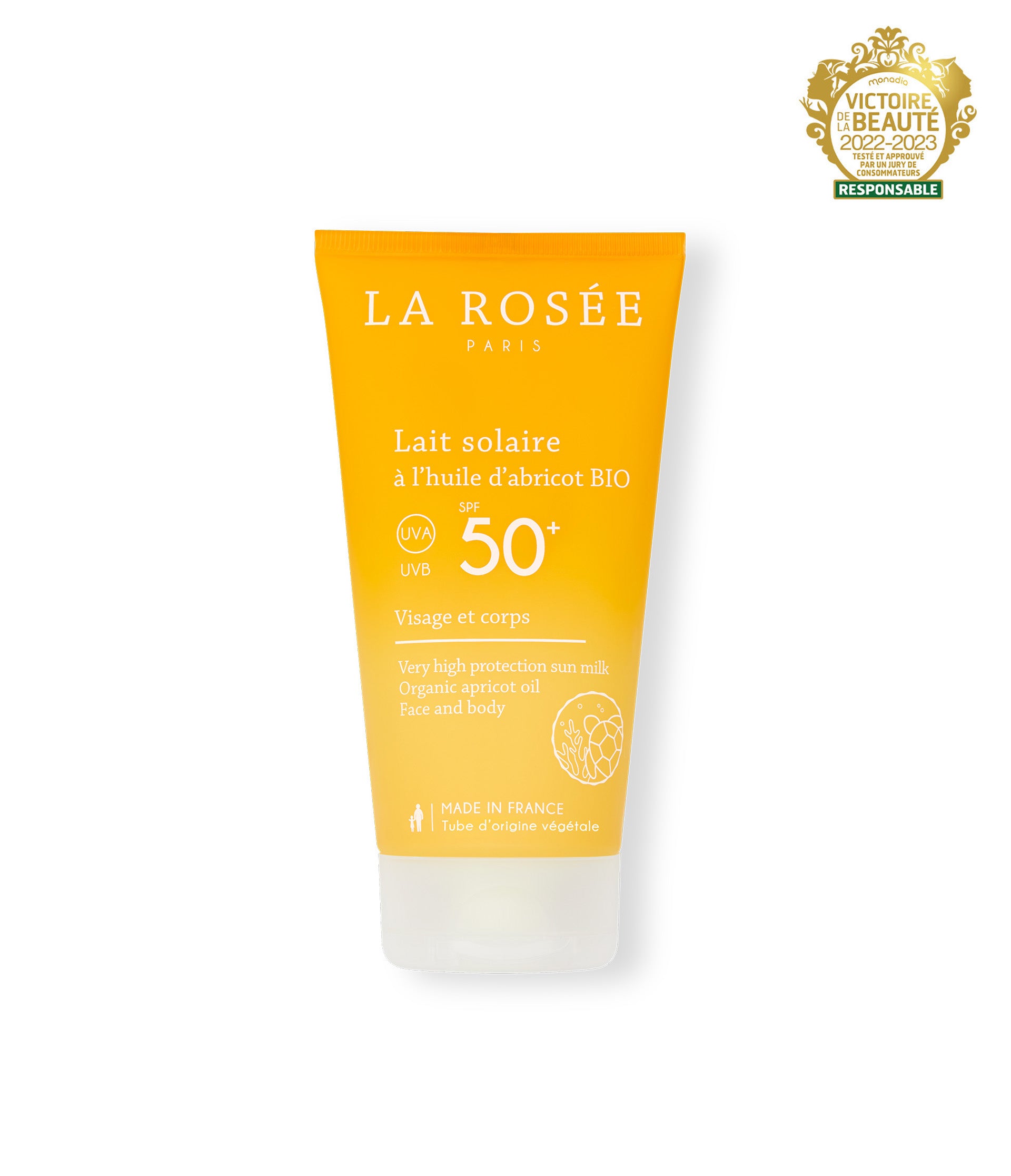 La Rosée Lait solaire SPF 50+ 150 ml