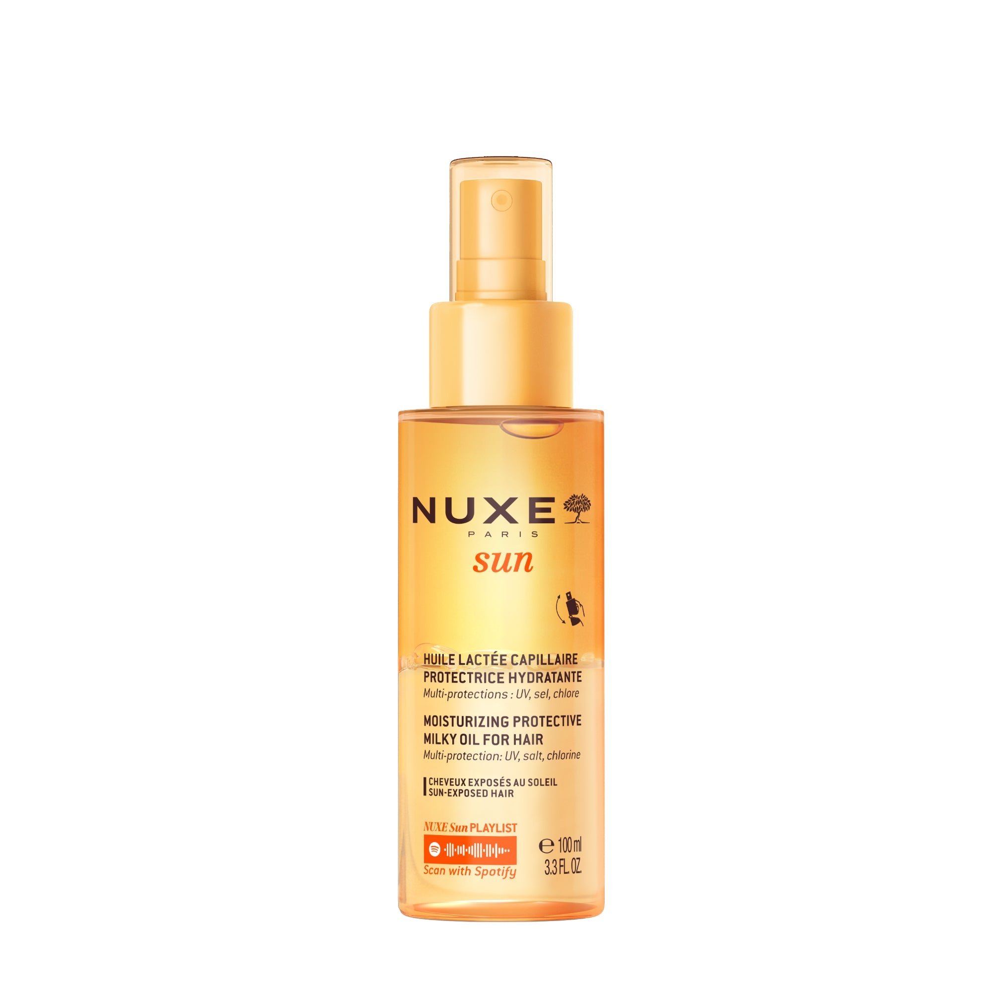 Nuxe Huile Lactée Capillaire Protectrice Hydratante 100 ml
