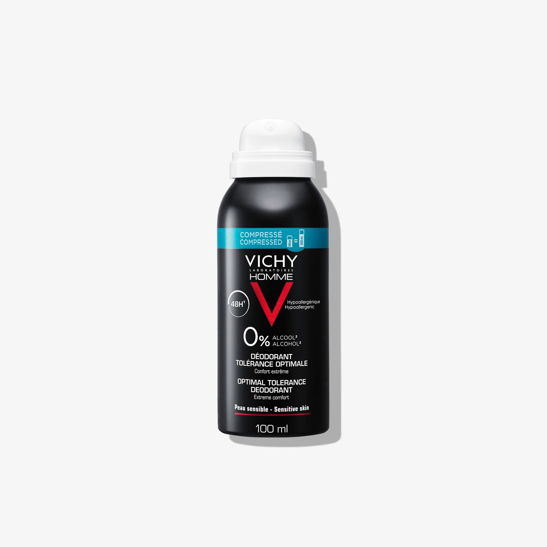 Vichy Vichy Homme Déodorant Anti-transpirant 48H - Aérosol 50 ml