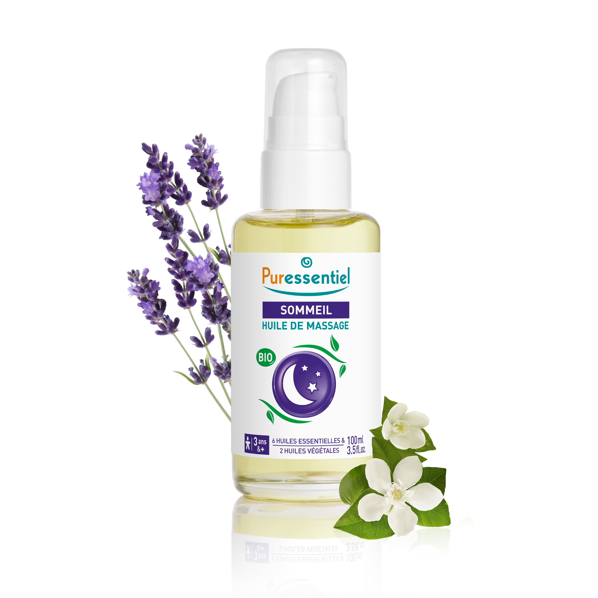 Puressentiel Huile de massage BIO Sommeil 100 ml