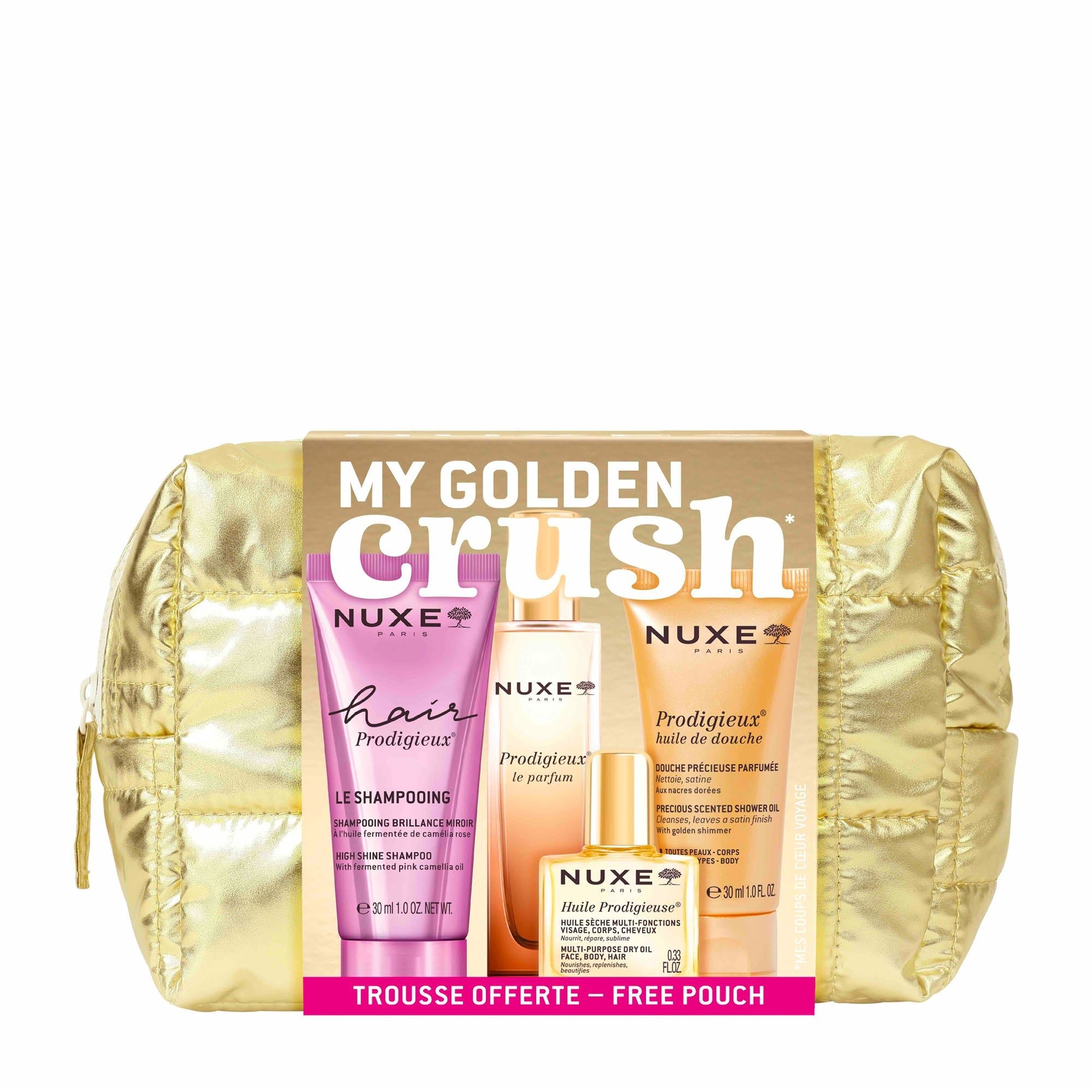 Nuxe My Golden Crush / Mes coups de cœur voyage