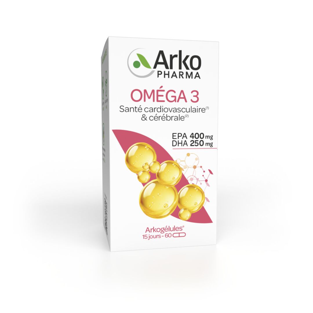 Arkopharma Arkogélules® Oméga 3 60 capsules