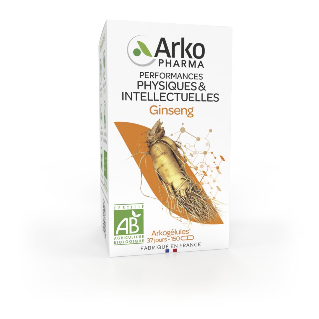 Arkopharma Arkogélules® BIO Ginseng 150 gélules