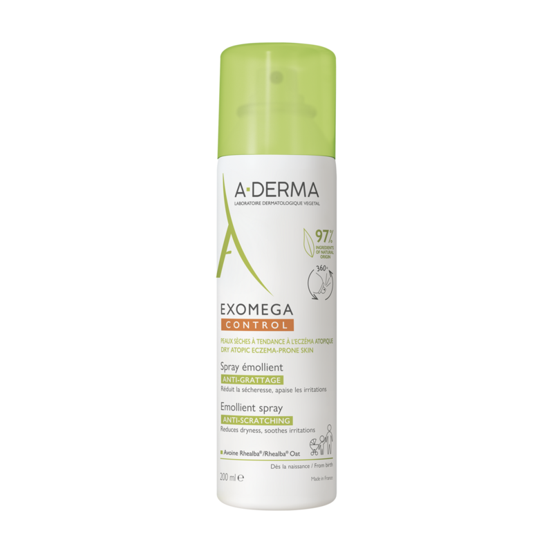 A-Derma Exomega Control Spray émollient anti-grattage 200 ml