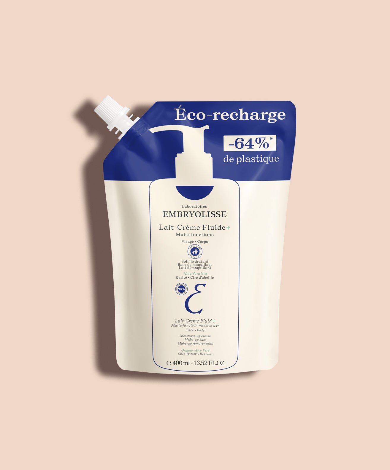 Embryolisse Eco-recharge Lait-Crème Fluide+ 400ml