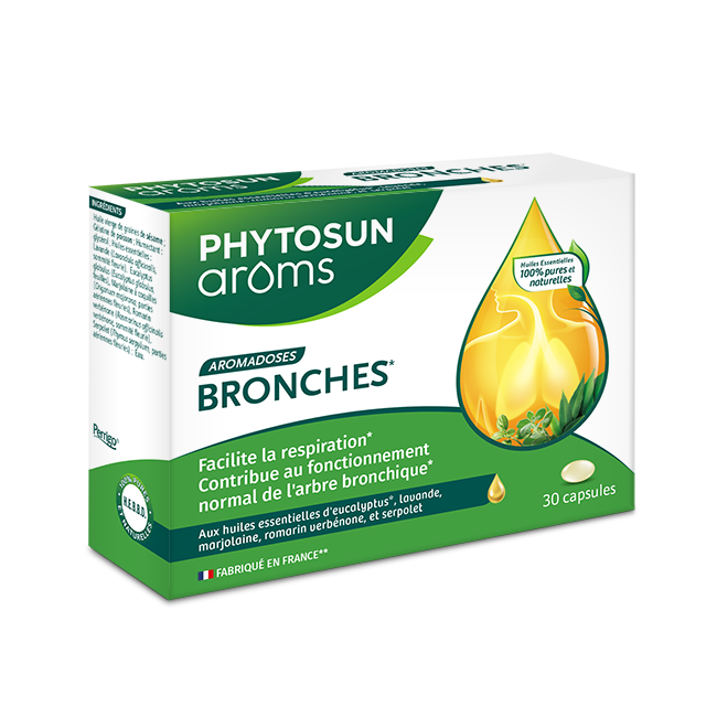 Phytosun Arôms Aromadoses bronches 30 capsules