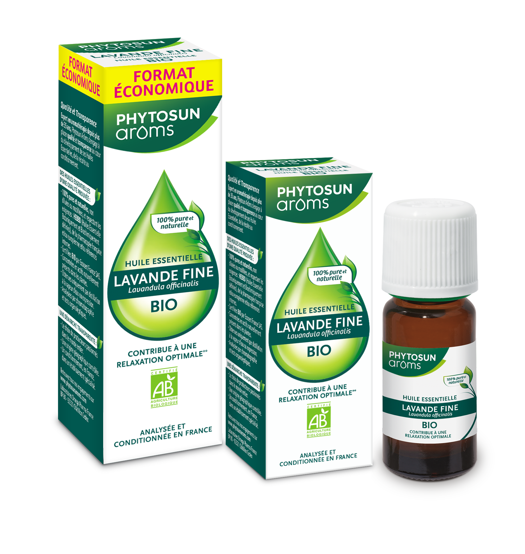 Phytosun Arôms Huile essentielle Lavande fine Bio 10 ml