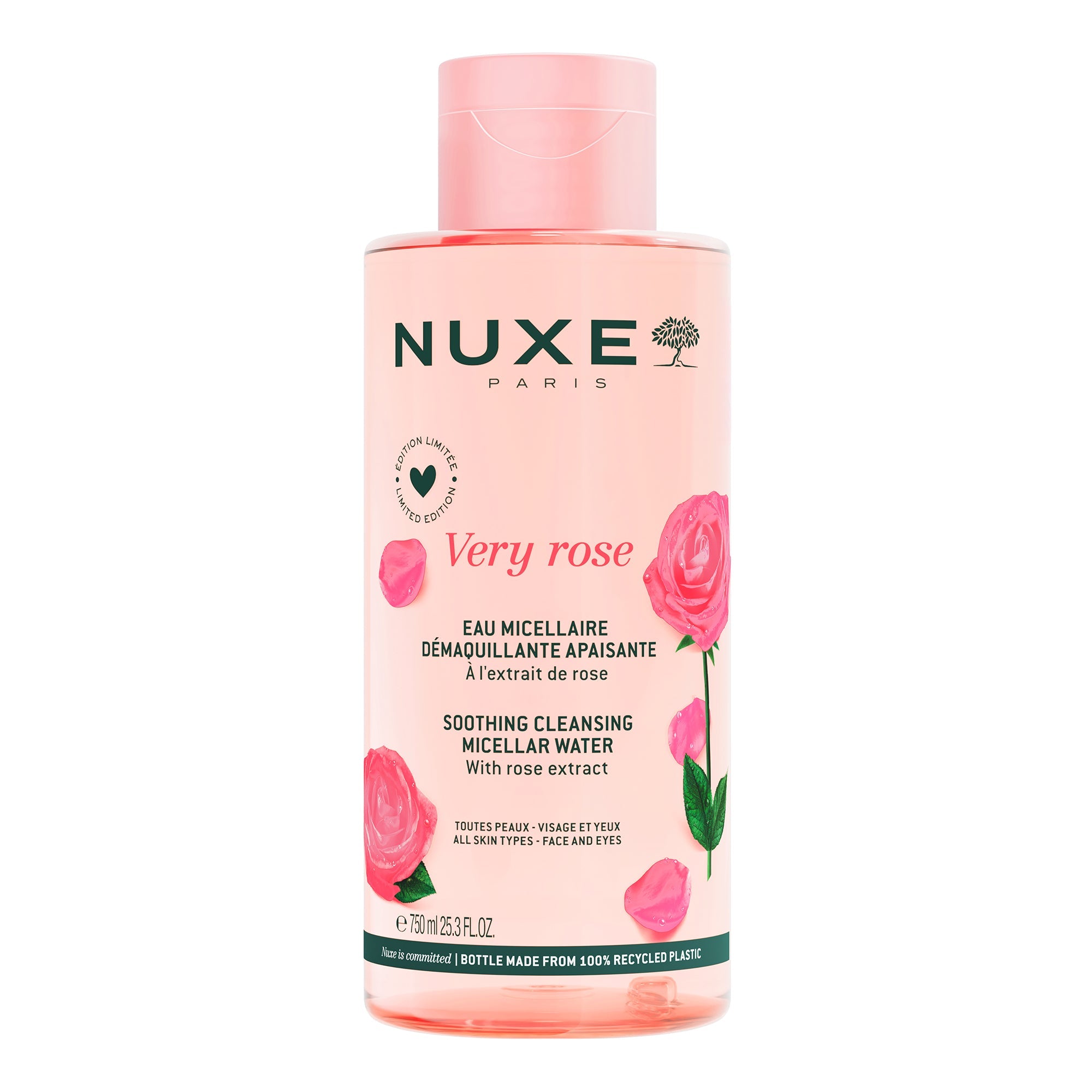 Nuxe Eau micellaire démaquillante apaisante 750 ml