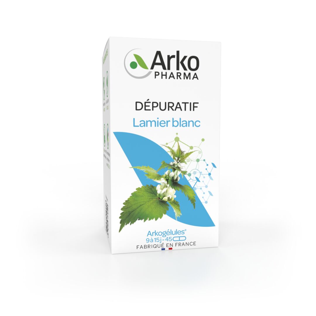 Arkopharma Arkogélules® Lamier blanc 45 gélules