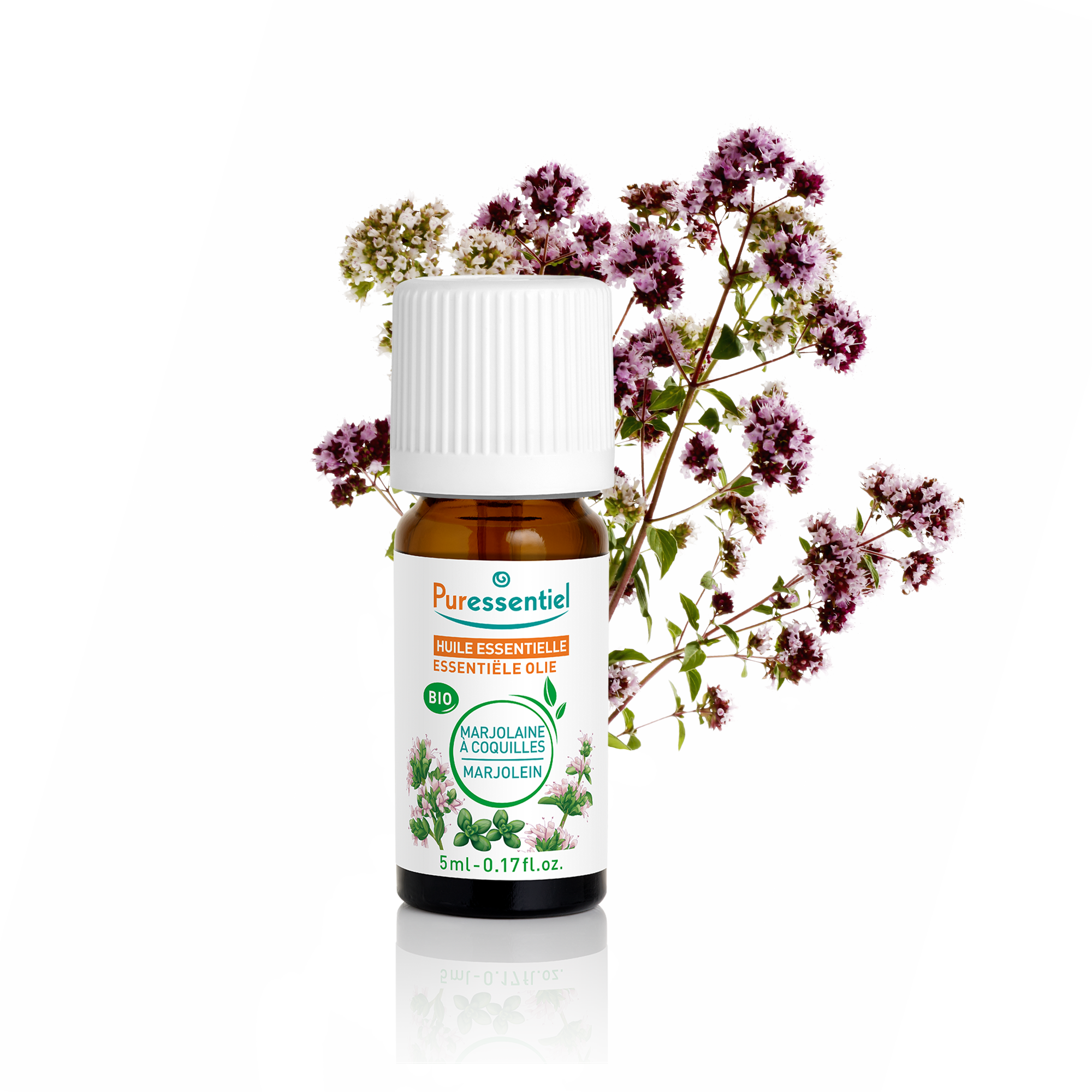 Puressentiel Huile essentielle Marjolaine à coquilles BIO 5 ml