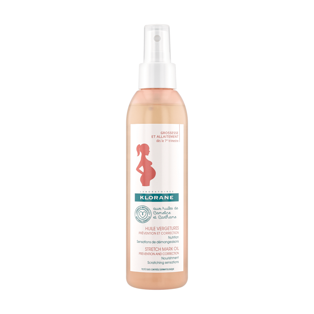 Klorane Huile vergetures à la Cameline 200 ml