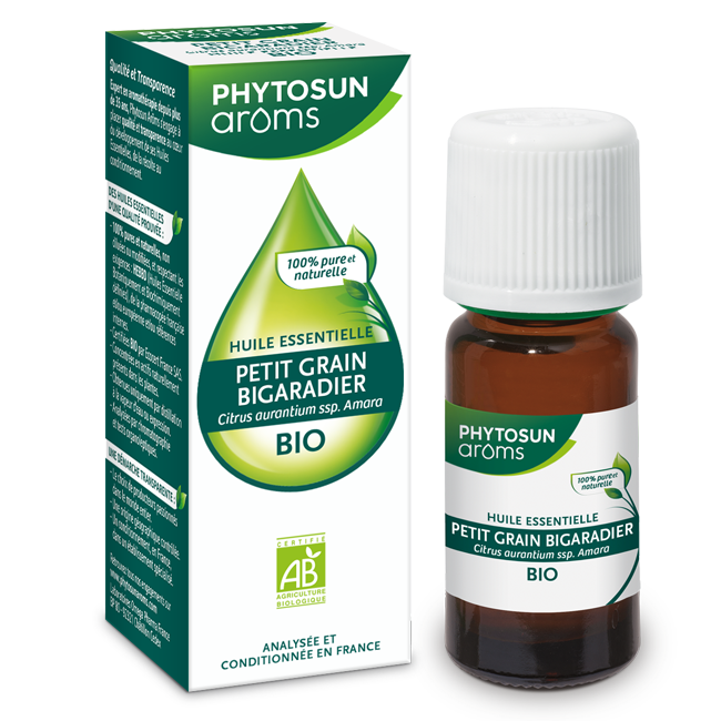 Phytosun Arôms Huile essentielle Petit grain bigaradier Bio 10 ml
