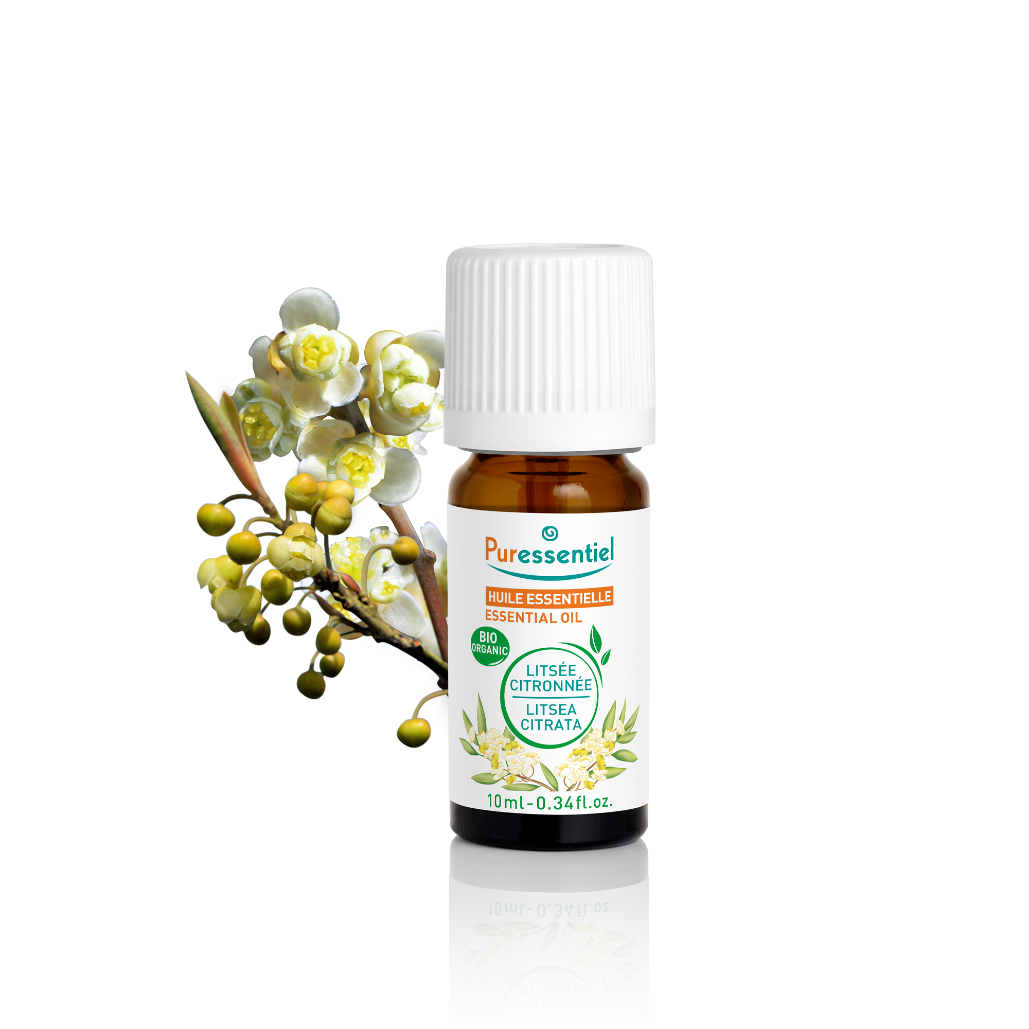 Puressentiel Huile essentielle Litsée citronnée BIO 10 ml