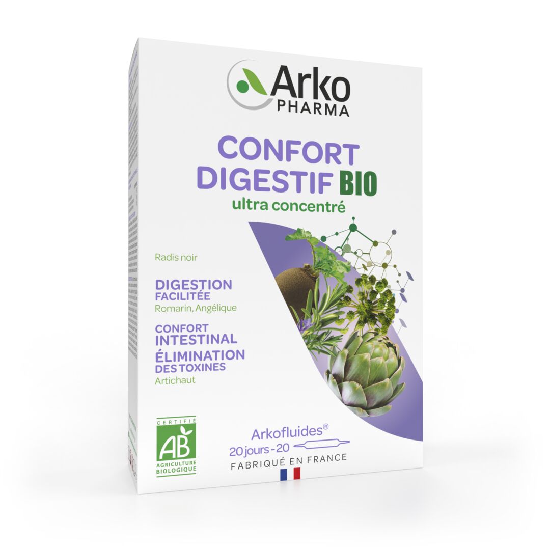 Arkopharma Arkofluides© BIO Confort Digestif 20 ampoules
