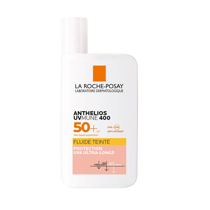 La Roche-Posay Anthelios UVMUNE 400 Crème Solaire fluide invisible teintée 50 ml