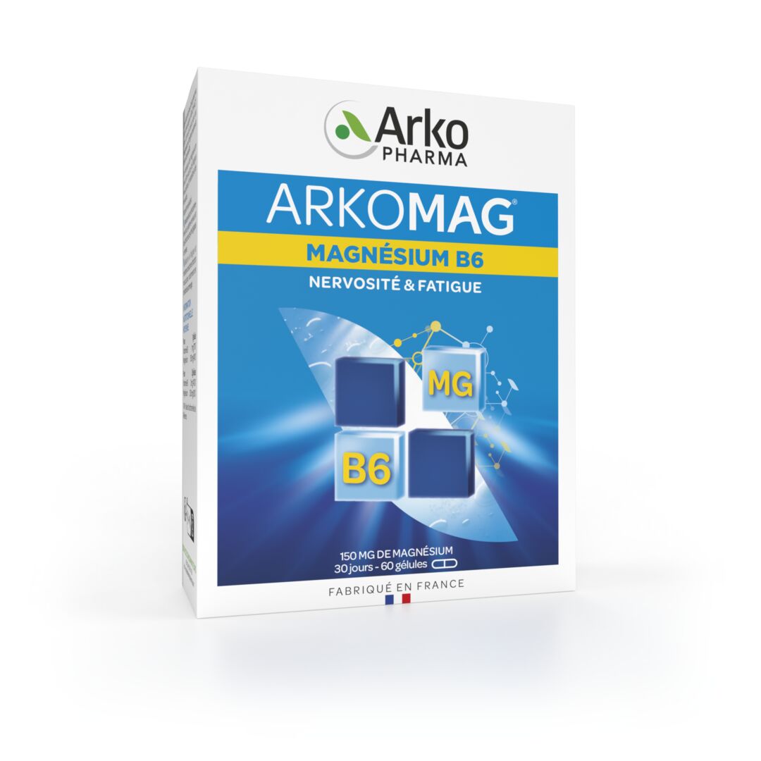 Arkopharma ARKOMAG® Magnésium B6 60 gélules