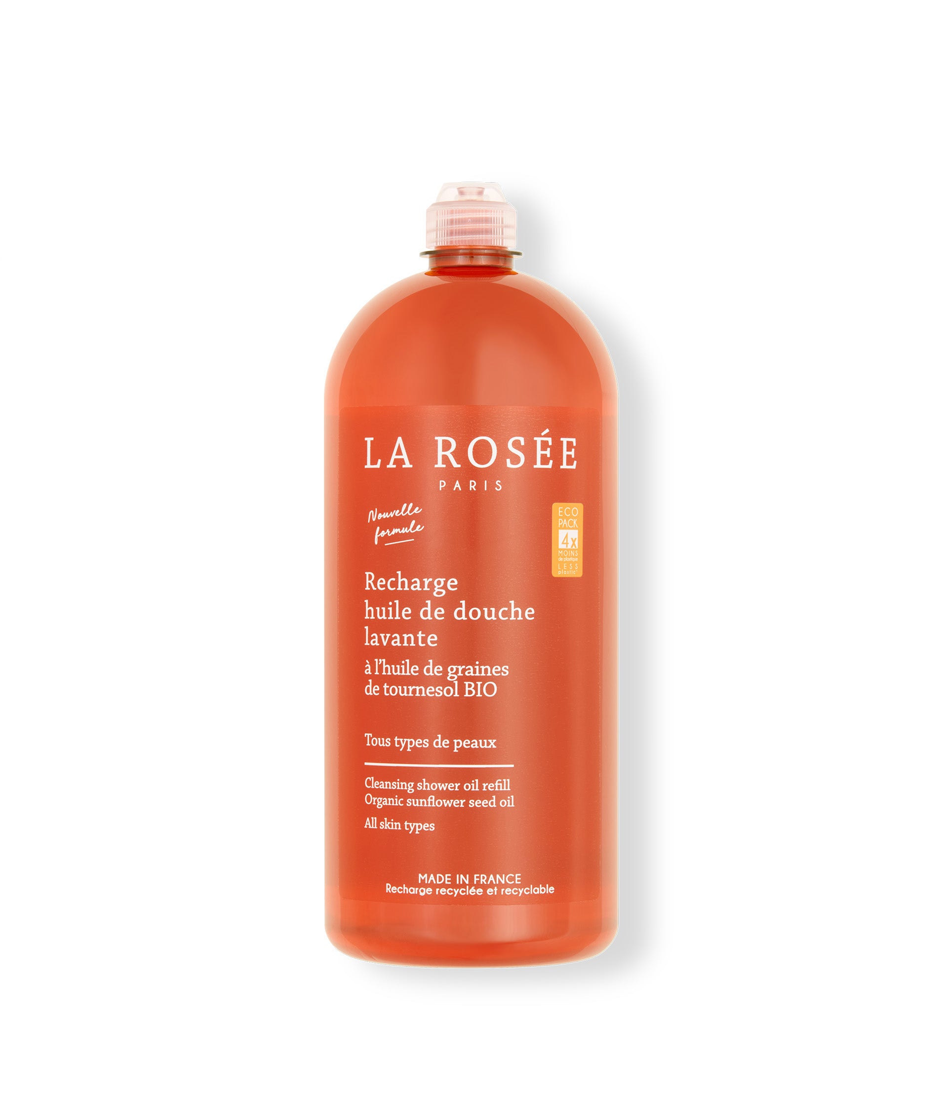 La Rosée Recharge Huile de douche lavante 800 ml