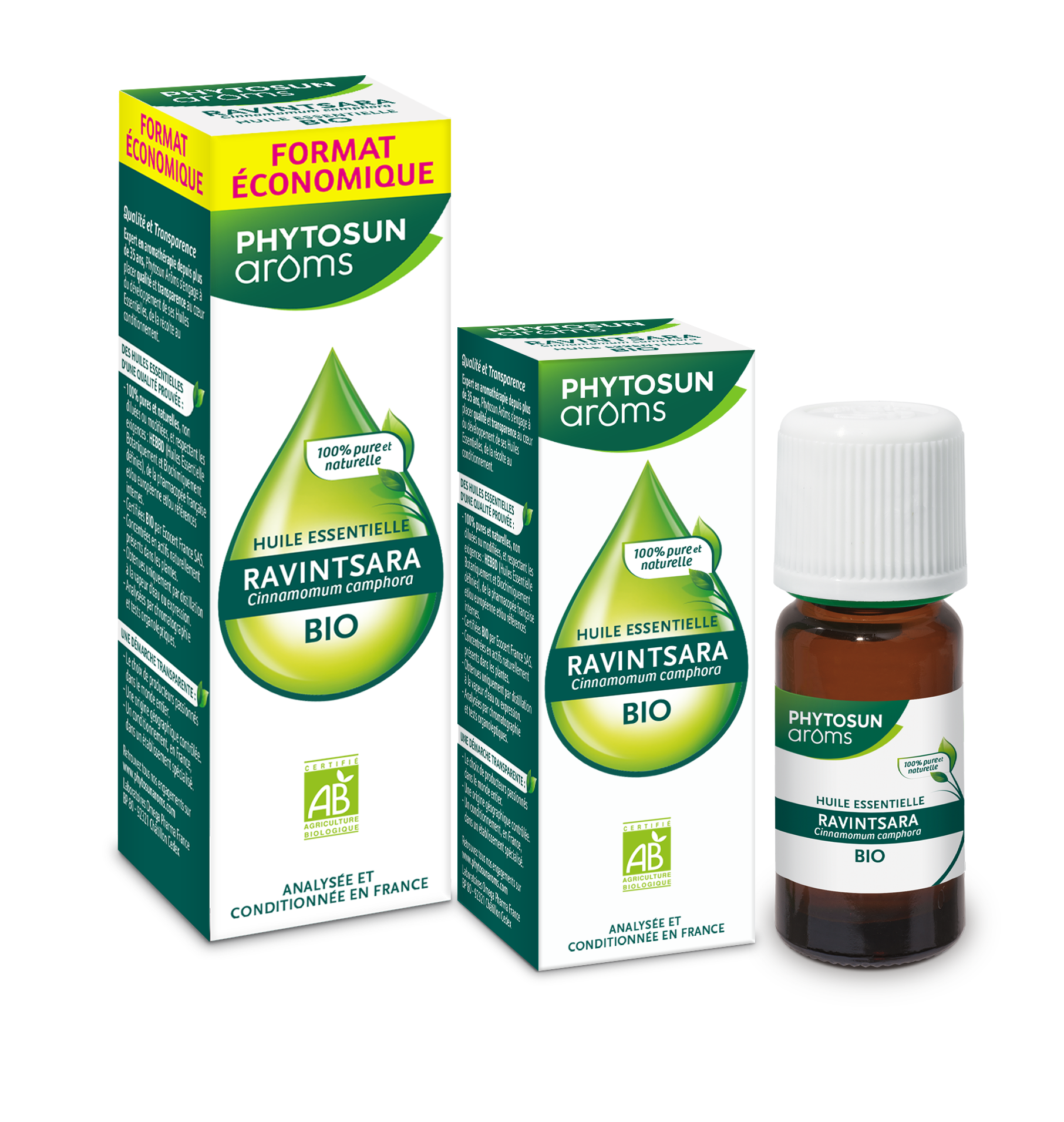 Phytosun Arôms Huile essentielle Ravintsara Bio 5 ml