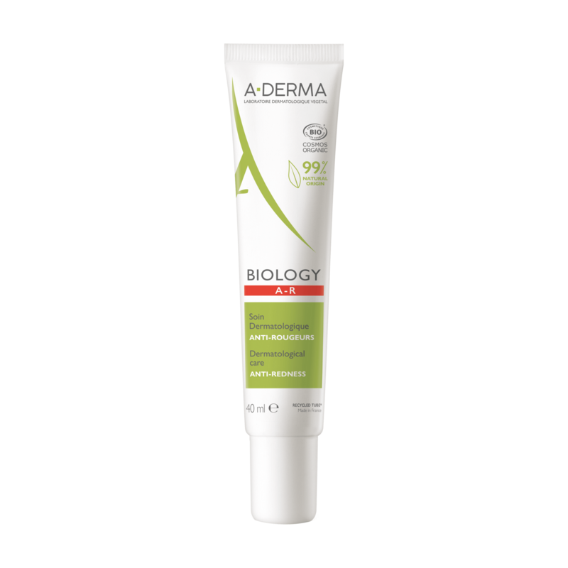 A-Derma Biology Soin dermatologique anti-rougeurs 40 ml