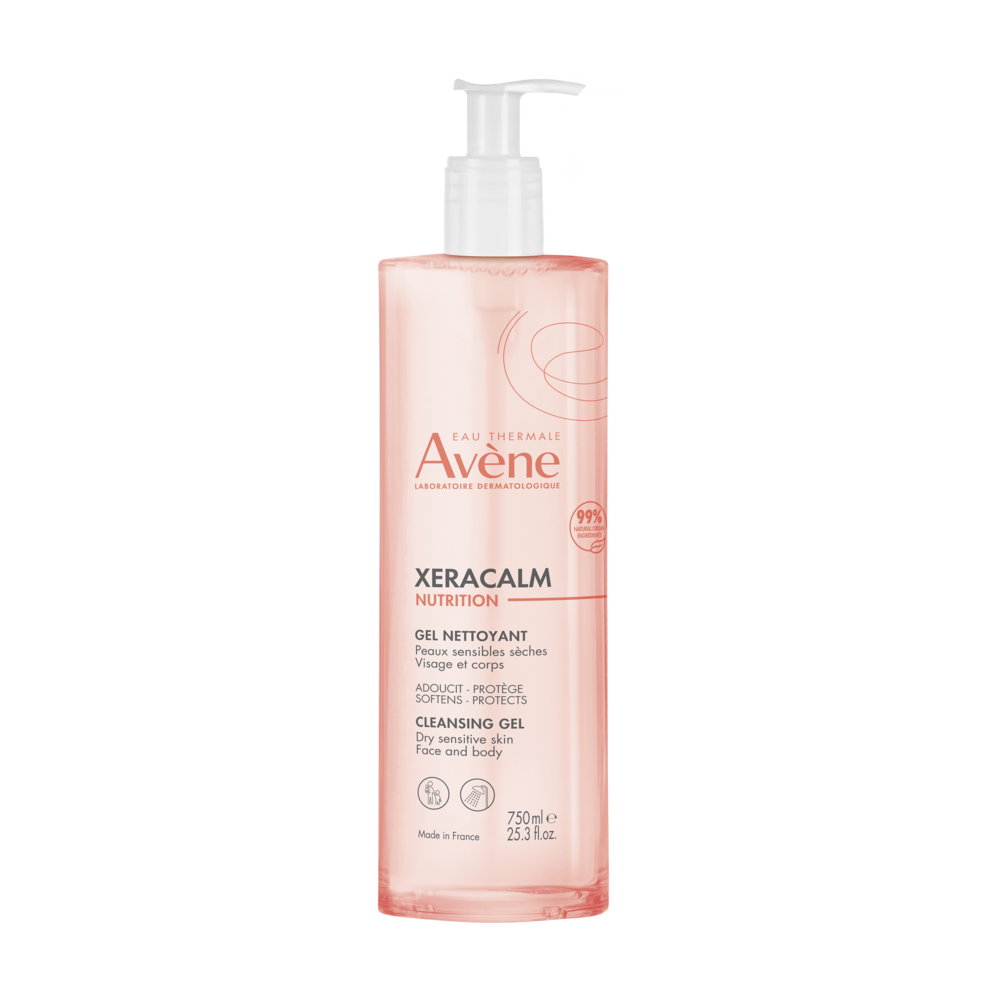 Avène XeraCalm Nutrition Gel nettoyant 750 ml