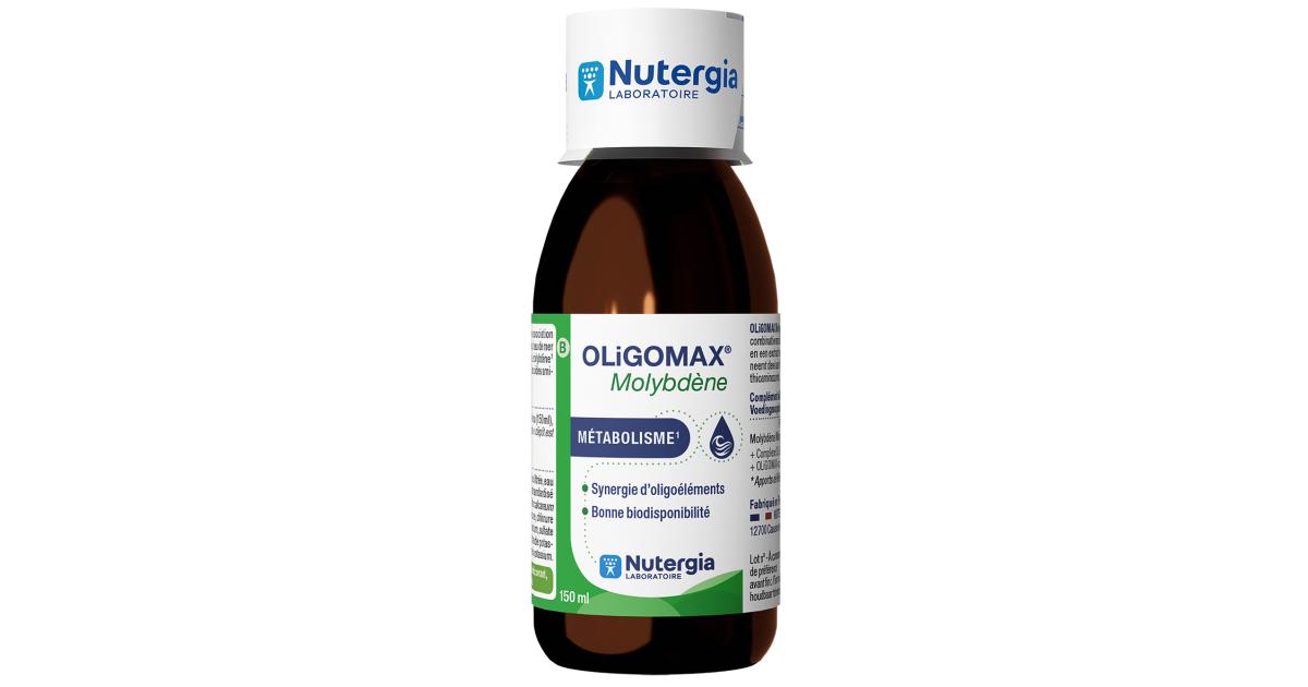 Nutergia Oligomax Molybdène 150 ml
