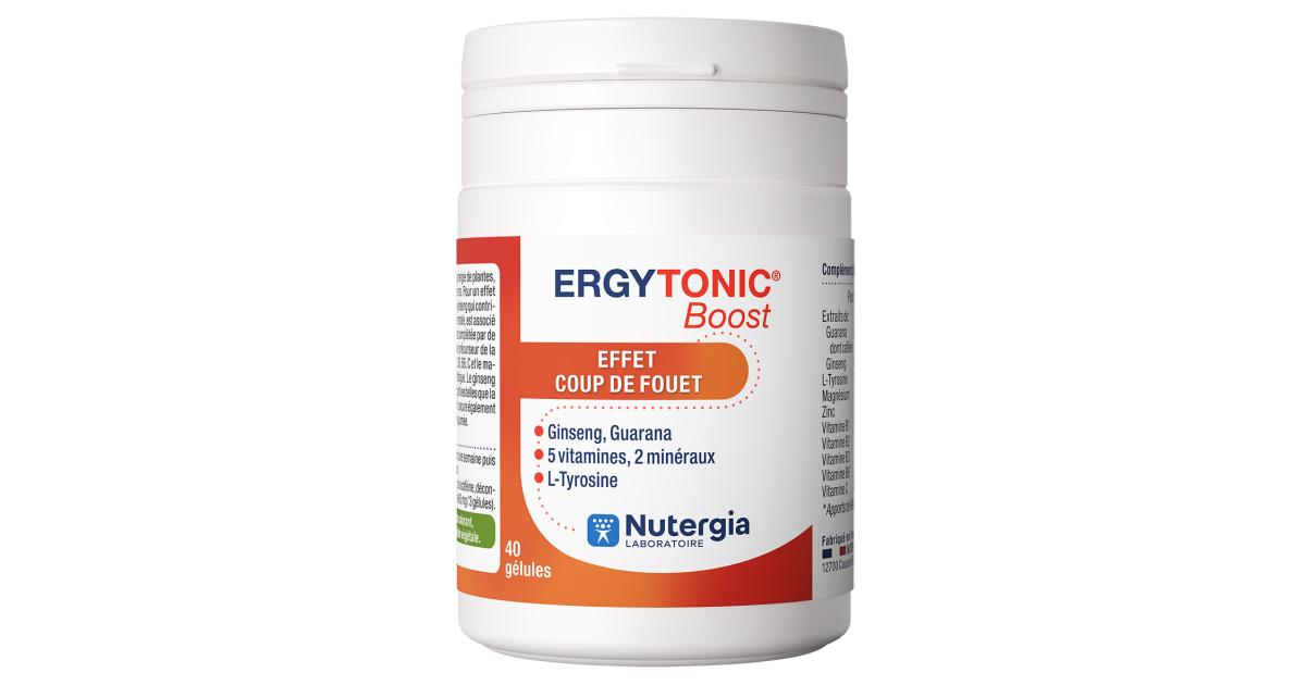 Nutergia Ergytonic Boost 40 gélules