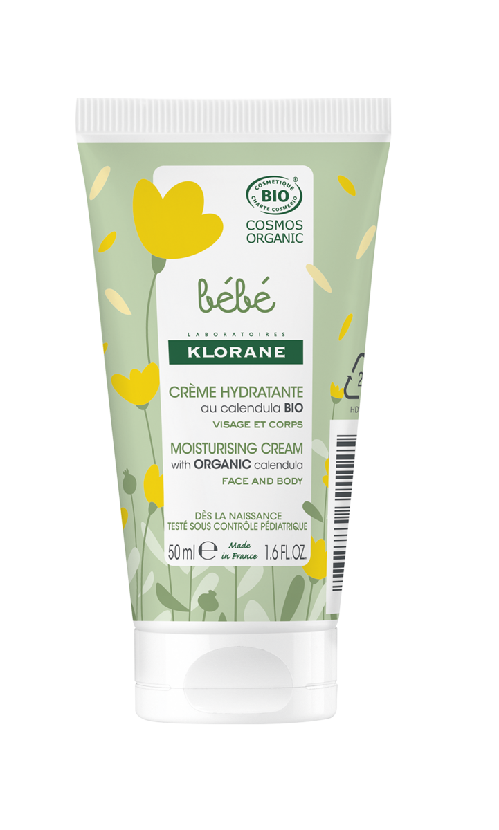 Klorane Crème hydratante certifiée BIO 50 ml