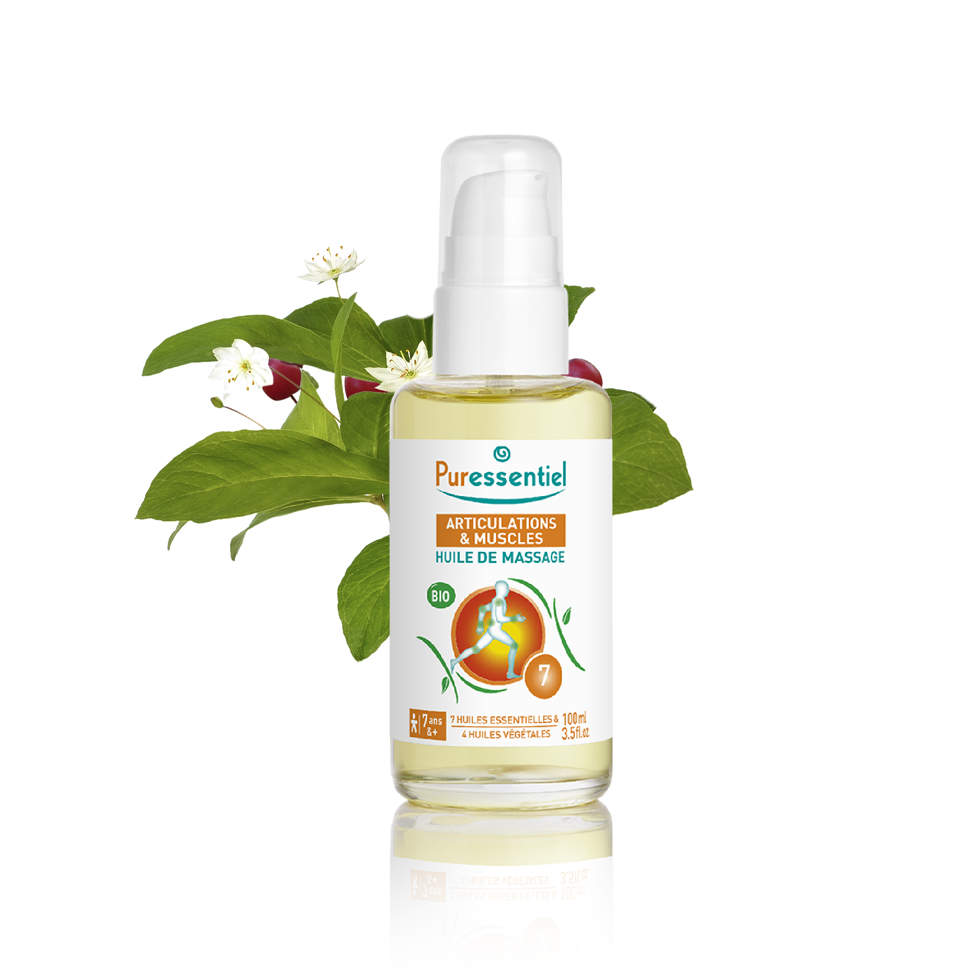 Puressentiel Huile de massage BIO Articulations & Muscles 200 ml