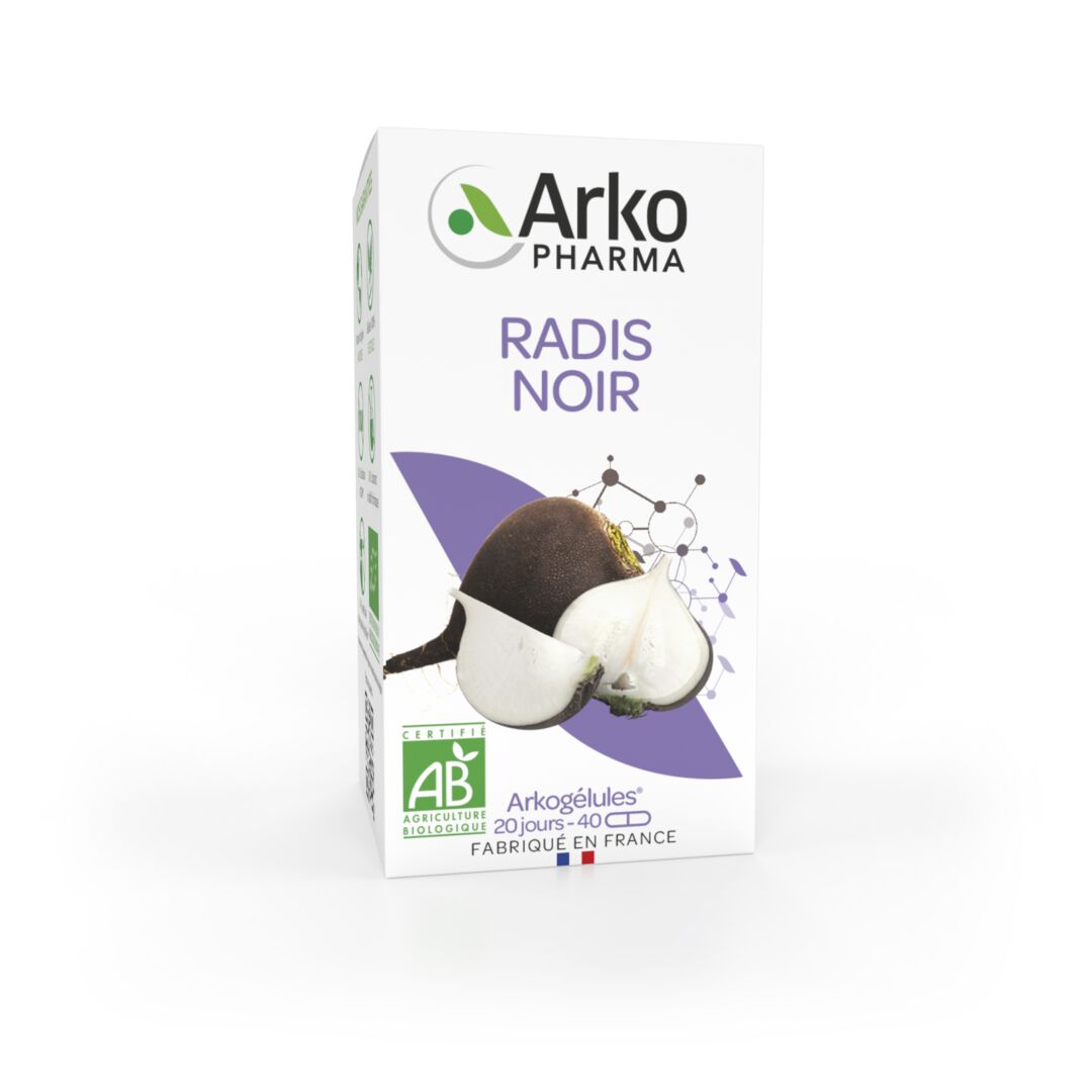 Arkopharma Arkogélules® BIO Radis Noir 130 gélules