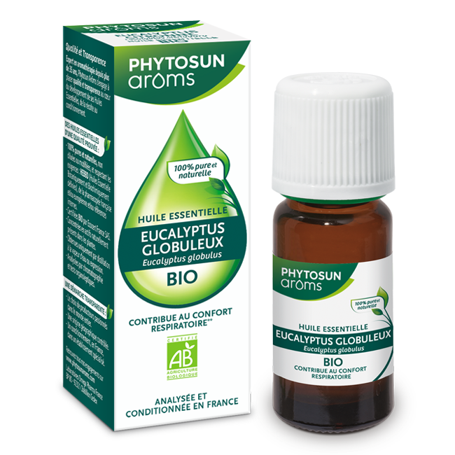 Phytosun Arôms Huile essentielle Eucalyptus globuleux Bio 10 ml