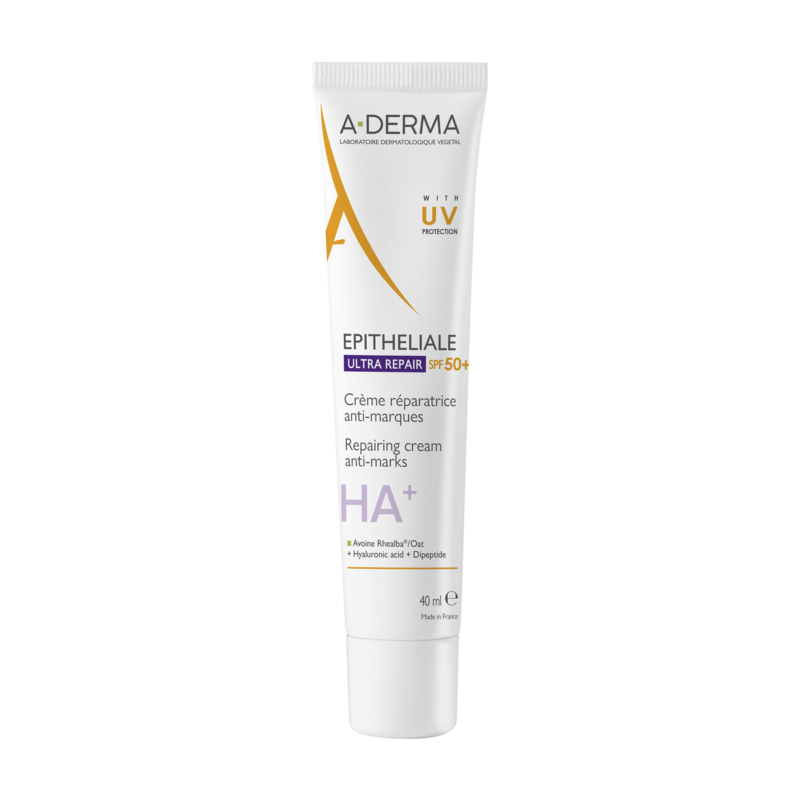 A-Derma Epitheliale Ultra Repair Crème réparatrice anti-marques SPF50+ 40 ml