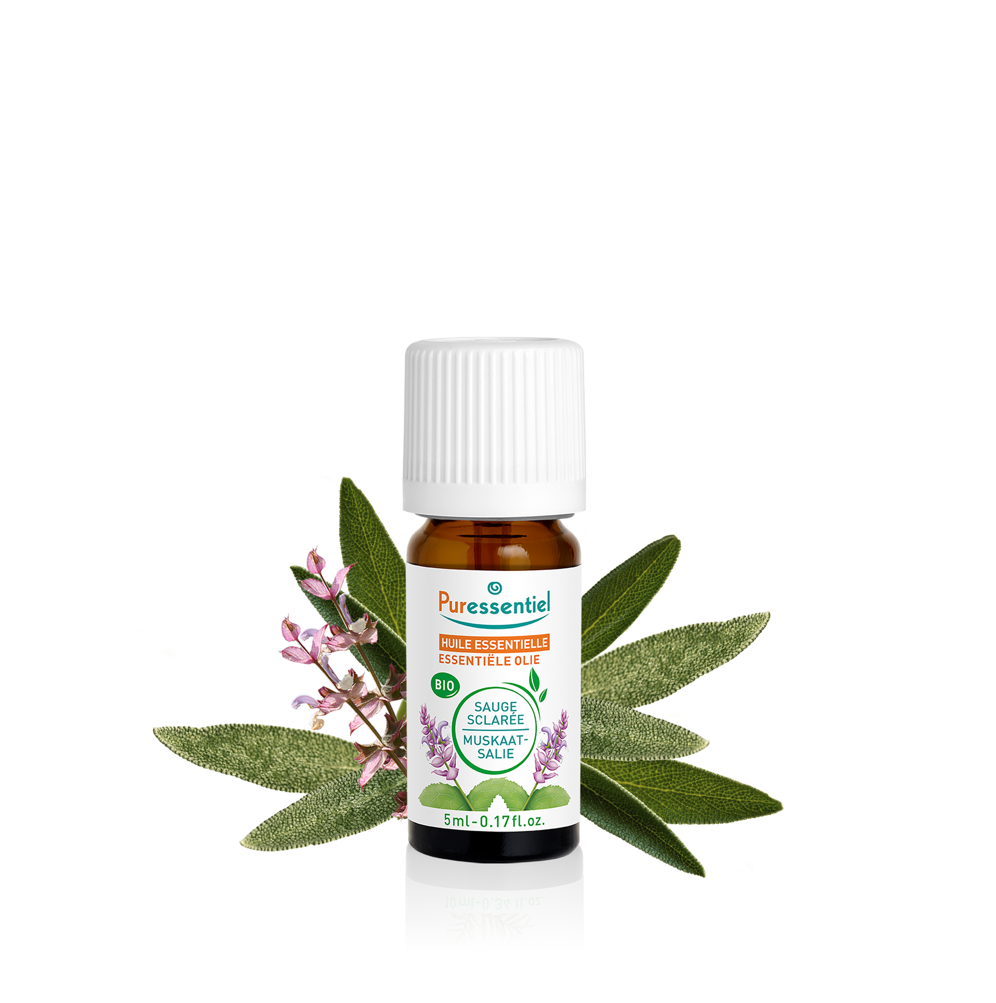 Puressentiel Huile essentielle Sauge sclarée BIO 5 ml