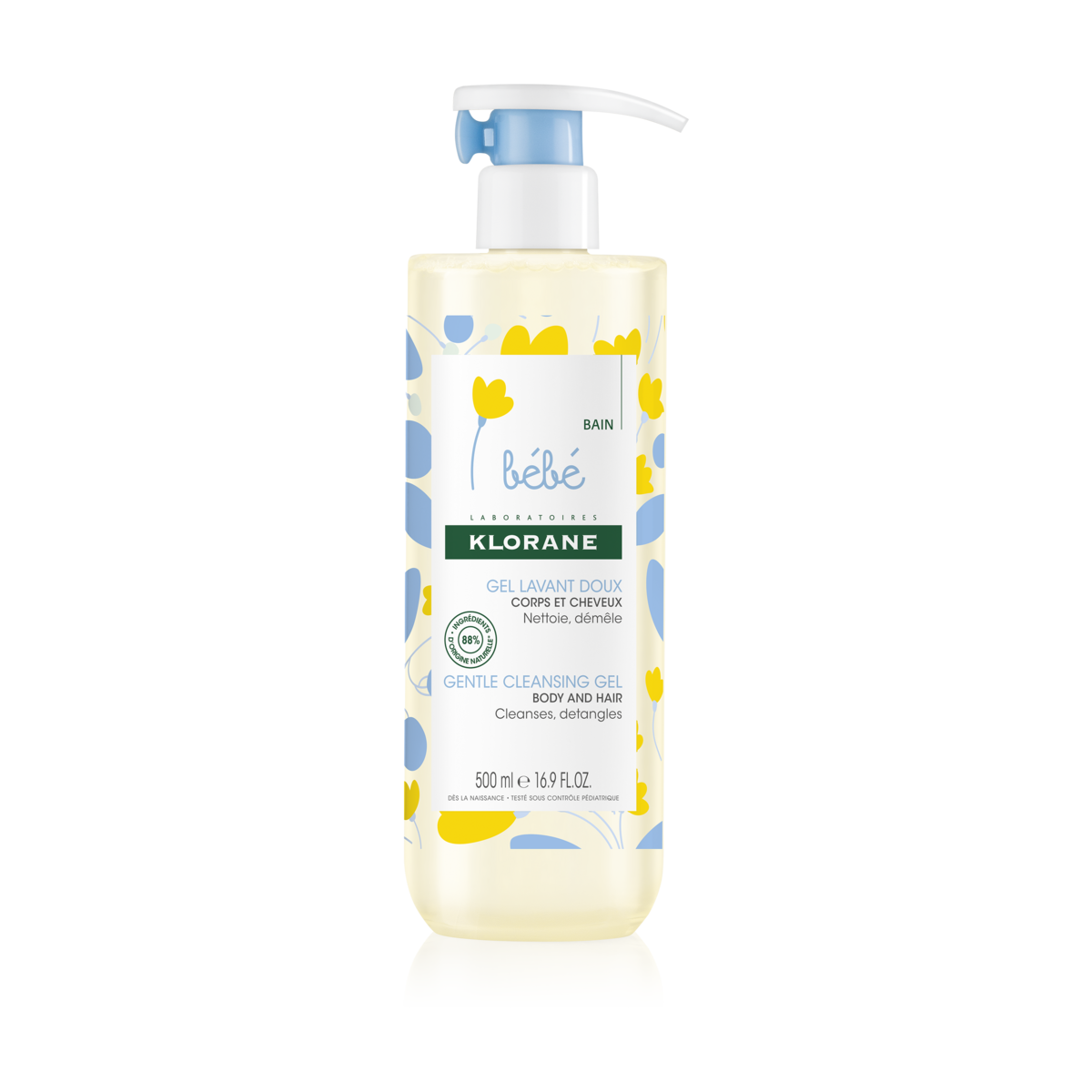 Klorane Gel lavant doux 500 ml