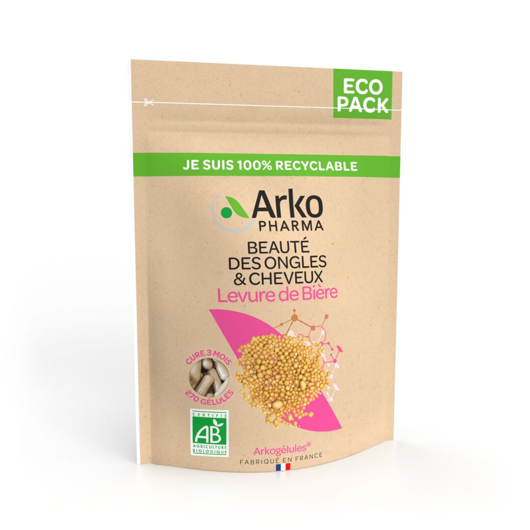 Arkopharma Arkogélules® BIO Levure de bière ECO Pack 3 mois