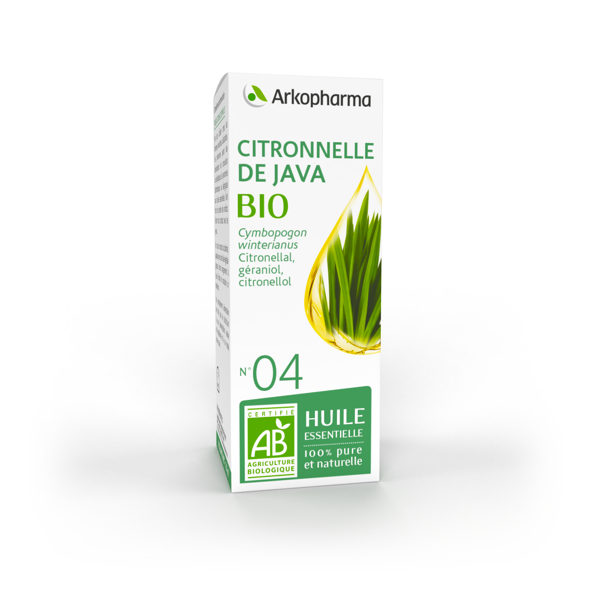 Arkopharma Huile essentielle de Citronnelle de Java BIO 10 ml