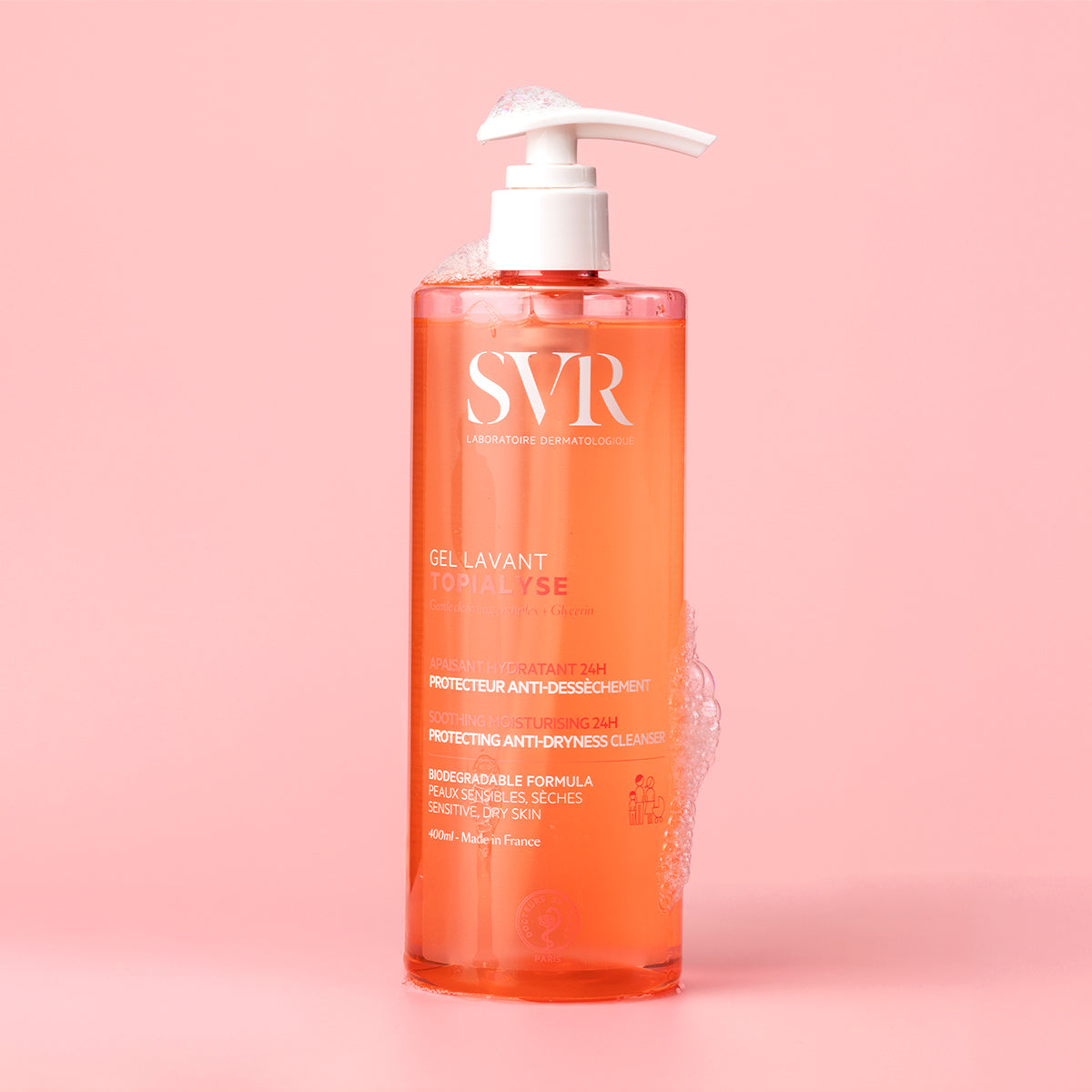 SVR Topialyse Gel Lavant 400ml