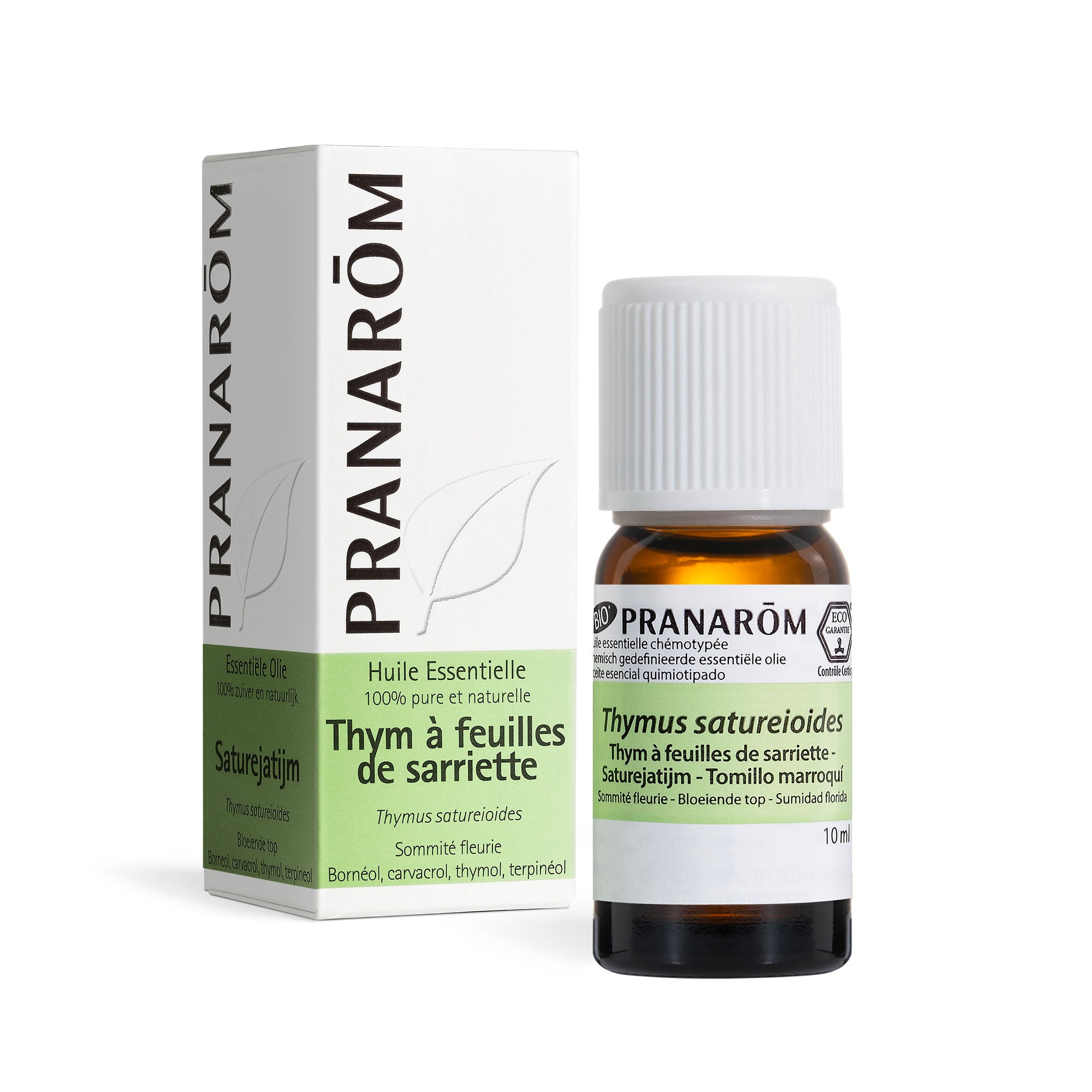 Pranarôm Huile essentielle de Thym à feuilles de sarriette 10 ml