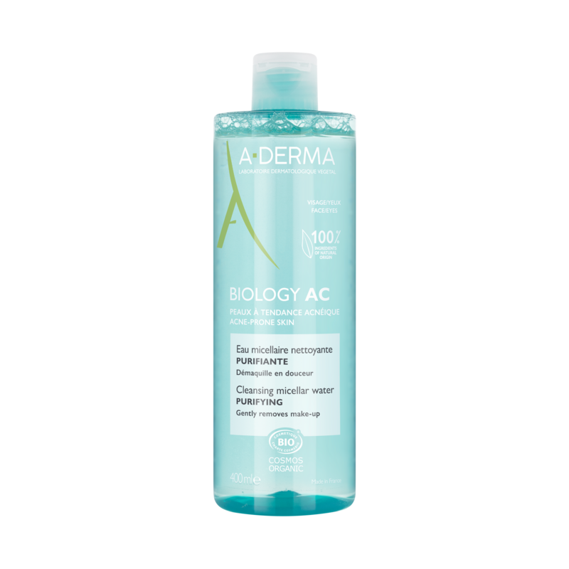 A-Derma Biology AC Eau micellaire nettoyante purifiante 400 ml