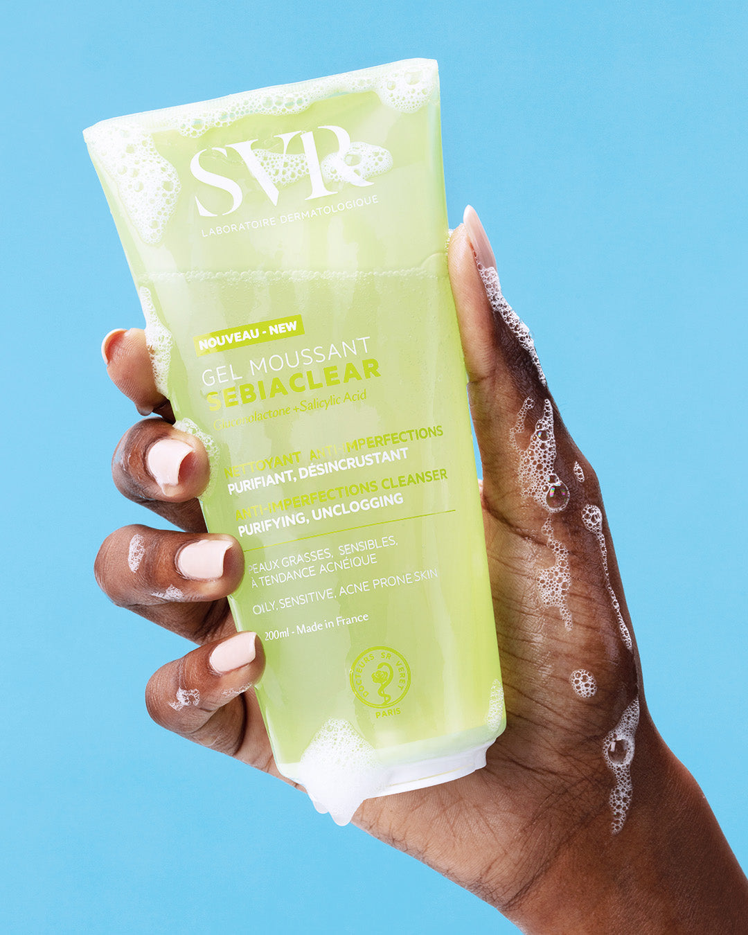 SVR Sebiaclear Gel Moussant 200ml