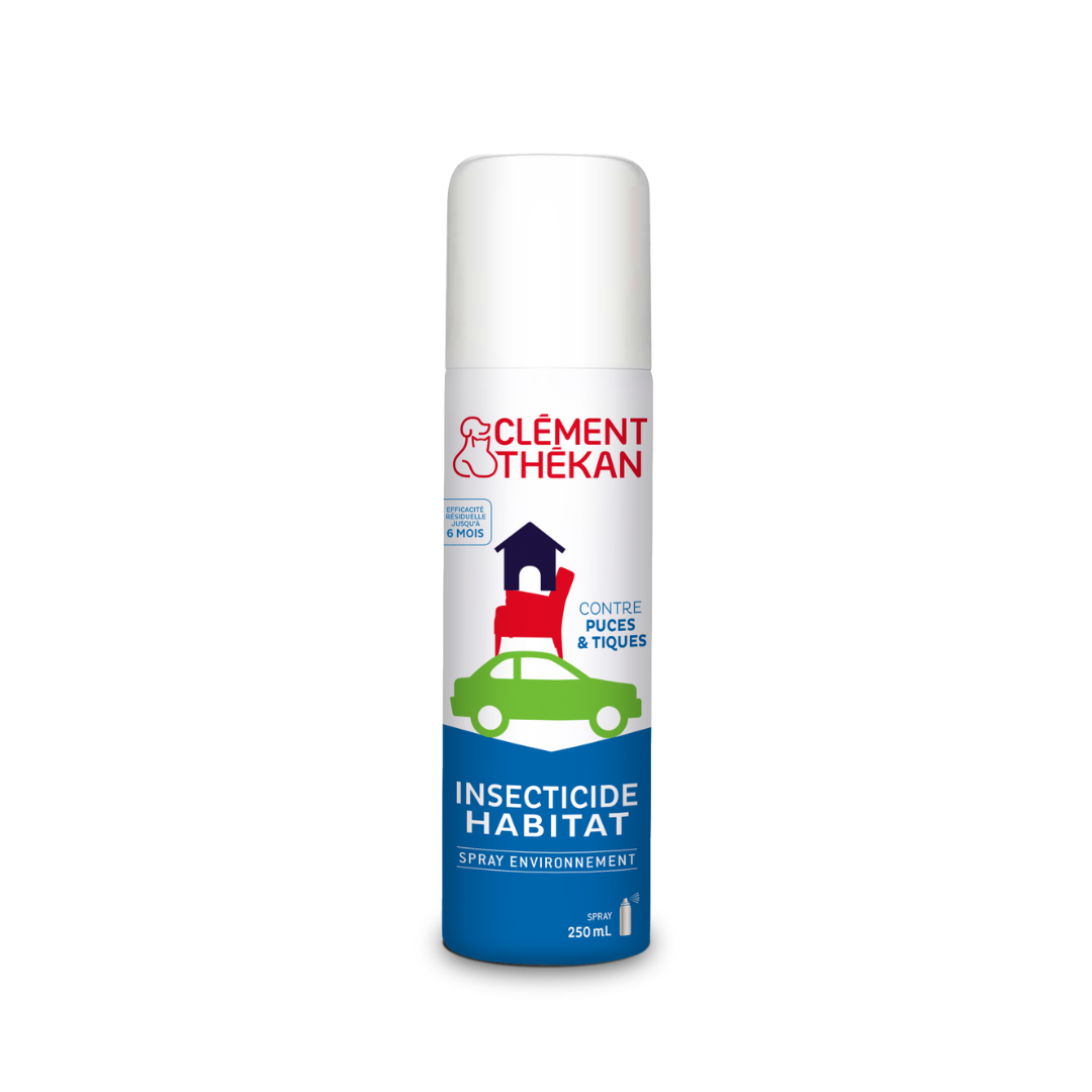 Clément Thékan Insecticide Habitat Spray environnement puces et tiques 250 mL