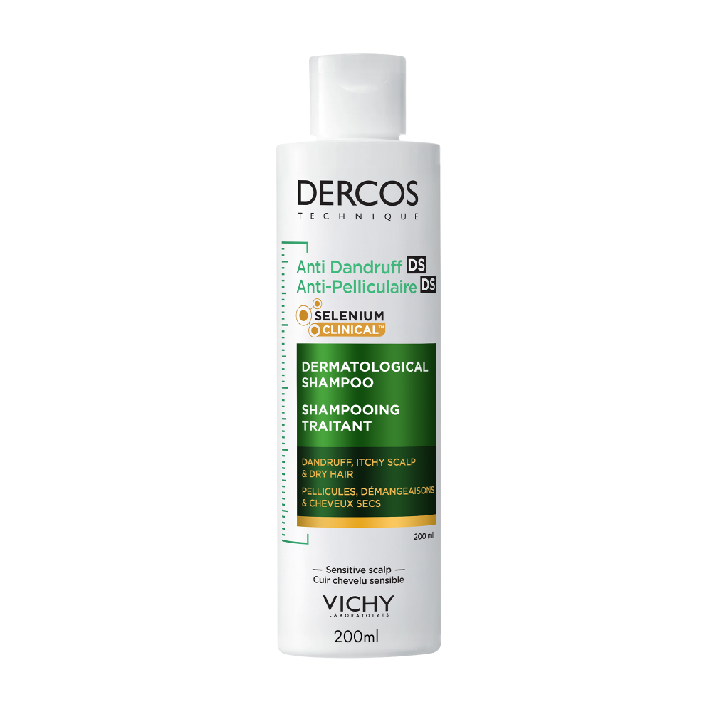 Vichy Dercos Dercos Shampooing Anti-pelliculaire DS - Cheveux Secs 200 ml