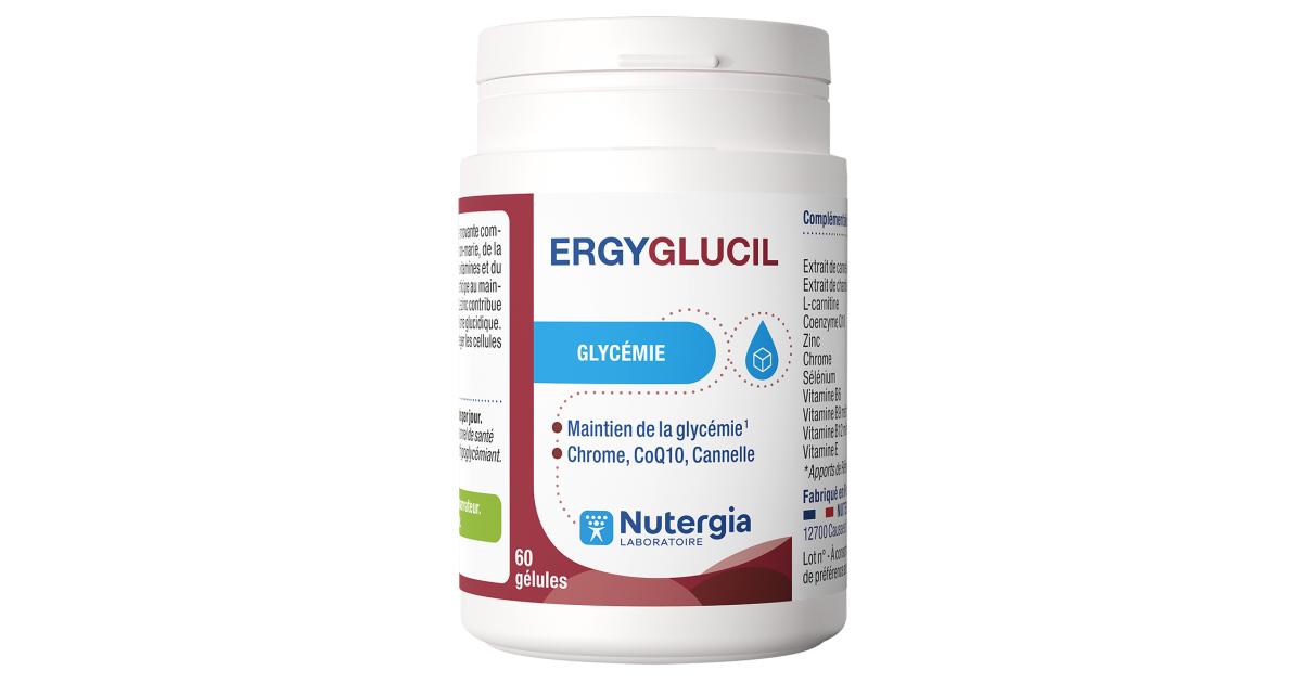 Nutergia Ergyglucil 60 gélules