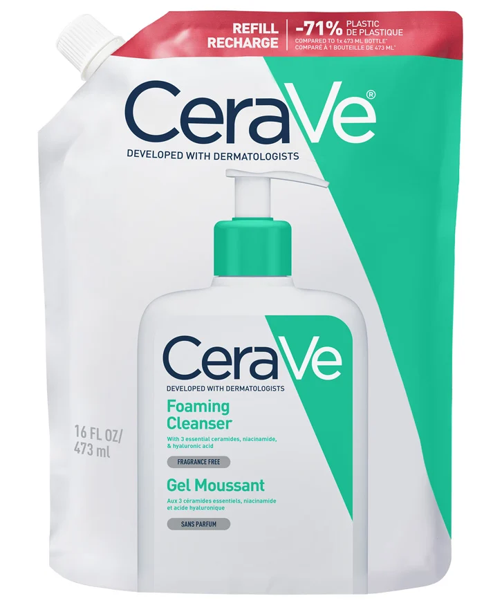 CeraVe Gel Moussant Recharge 473 ml